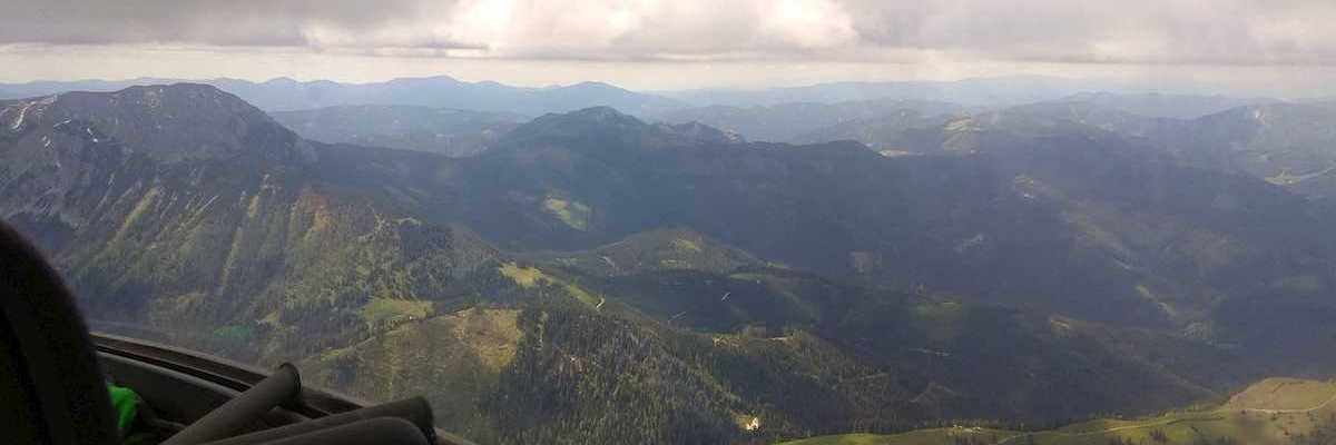 Flugwegposition um 08:21:16: Aufgenommen in der Nähe von Gußwerk, Österreich in 2084 Meter